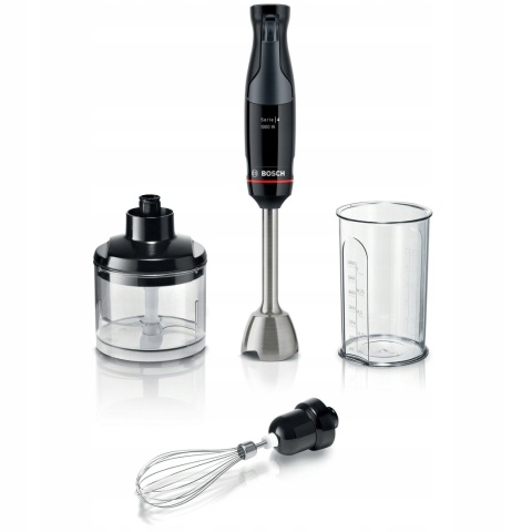 Blender ręczny Bosch MSM4B621 1000W + Rozdrabniacz + Końcówka do ubijania