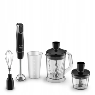 Blender ręczny Tefal Infinyforce XL 1000W 4w1 z akcesoriami, czarny