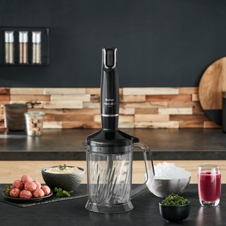 Blender ręczny Tefal Infinyforce XL 1000W 4w1 z akcesoriami, czarny