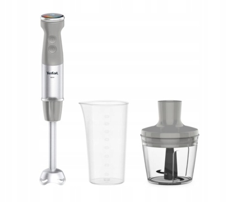 Blender ręczny Tefal Quickchef+ 1000W 2w1 z ostrzami Powelix HB672B30