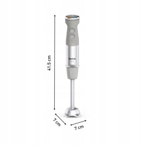 Blender ręczny Tefal Quickchef+ 1000W 2w1 z ostrzami Powelix HB672B30