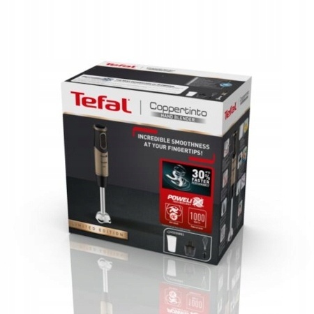 Blender ręczny Tefal Quickchef 3w1 1000 W czarny z regulacją prędkości