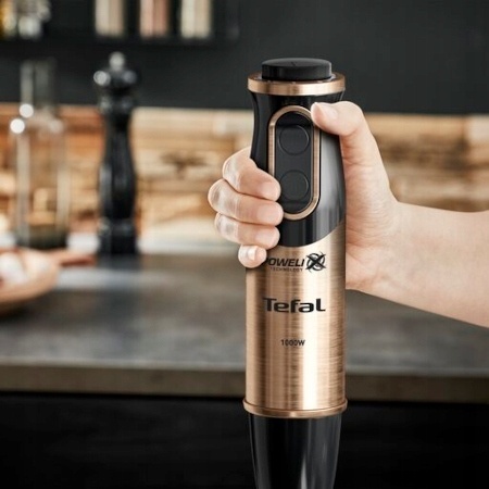 Blender ręczny Tefal Quickchef 3w1 1000 W czarny z regulacją prędkości