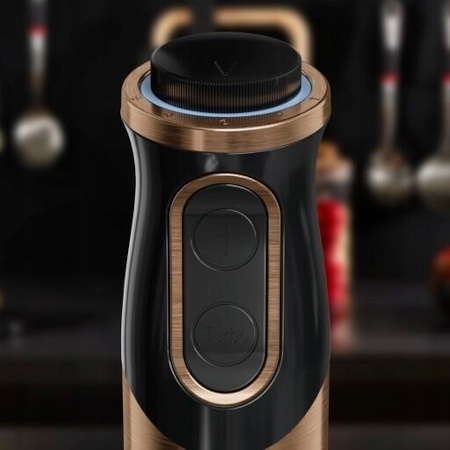 Blender ręczny Tefal Quickchef 3w1 1000 W czarny z regulacją prędkości