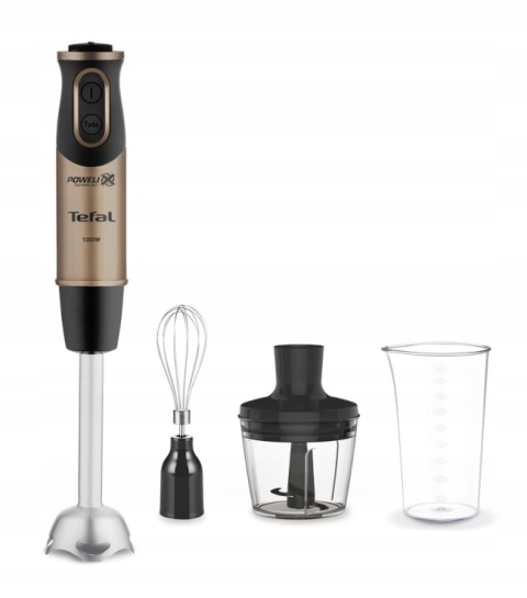 Blender ręczny Tefal Quickchef 3w1 1000 W czarny z regulacją prędkości