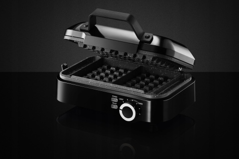 Gofrownica Kerch SMART 2200W z marmurkową powłoką, 2 gofry prosto