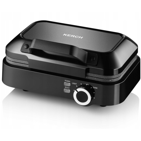 Gofrownica Kerch SMART 2200W z marmurkową powłoką, 2 gofry prosto