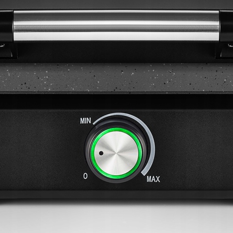Gofrownica Mozano XXL 2200W - Duże chrupiące gofry w marmurkowej powłoce