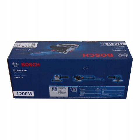 Bosch Gws 12-125 Szlifierka Kątowa 1200W 125Mm Silnik Przeciążenia