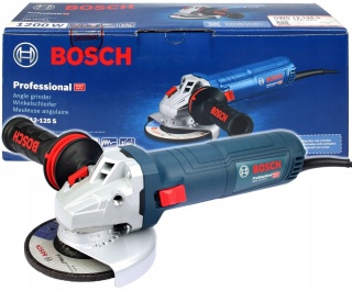 Szlifierka kątowa BOSCH GWS 12-125 S 1200W z systemem Kickback Stop