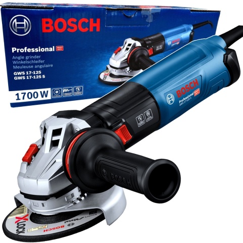 Szlifierka Kątowa Bosch Gws 17-125 S 1700W 125Mm M14 Antywibracyjna