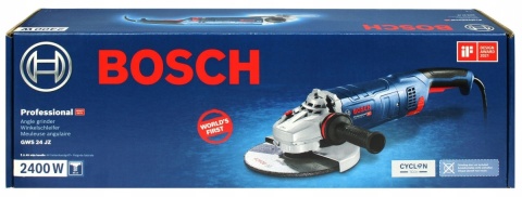 Szlifierka kątowa Bosch GWS 24-230 JZ 2400W z filtrem CYCLON TECH