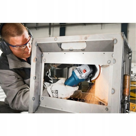 Szlifierka Kątowa Bosch 720W 125Mm Z Blokadą Ponownego Uruchomienia