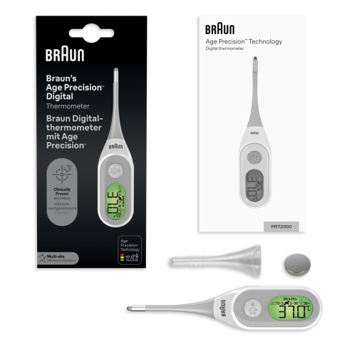 Termometr cyfrowy Braun Age Precision® PRT2000 z elastyczną końcówką