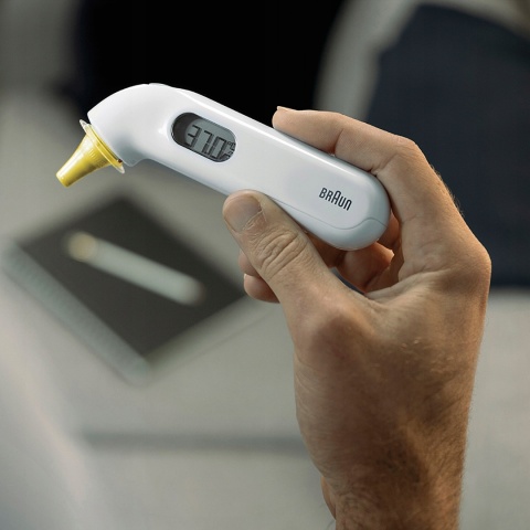 Termometr Do Ucha Douszny Braun Irt3030 Thermoscan 3 Szybki Alarm Gorączki