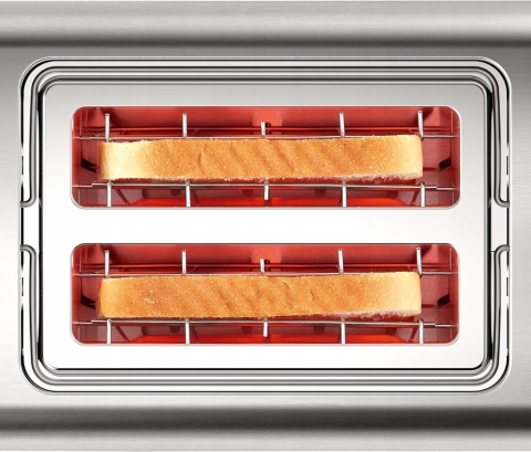 Toster Bosch Designline Tat4p420de 970W Taca Podgrzewacz Opiekacz Inox