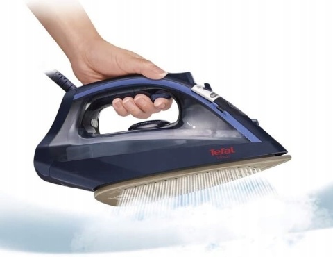 Żelazko Parowe TEFAL Virtuo FV1739 Granatowy 2000W Spryskiwacz KABEL 1,9M