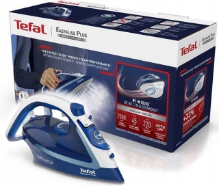 Żelazko Tefal Easygliss 2 FV5735E0, 2500W, ceramiczna stopa, parowe