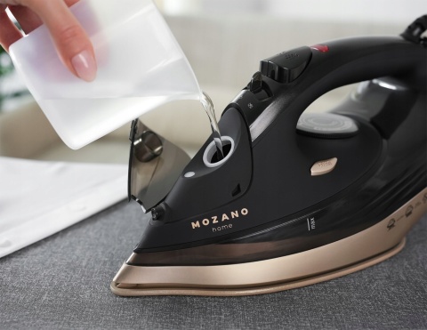 Żelazko parowe Mozano Perfect Smooth 3200W z ceramiczną stopą, ANTI-DRIP