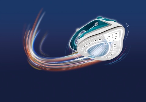 Żelazko parowe TEFAL Easygliss Plus 2500W z ceramiczną stopą, Anti-Drip