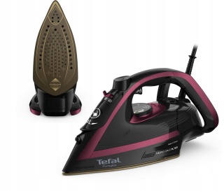 Żelazko parowe TEFAL Puregliss FV8065, 3000W, ceramiczna stopa, Auto-Off