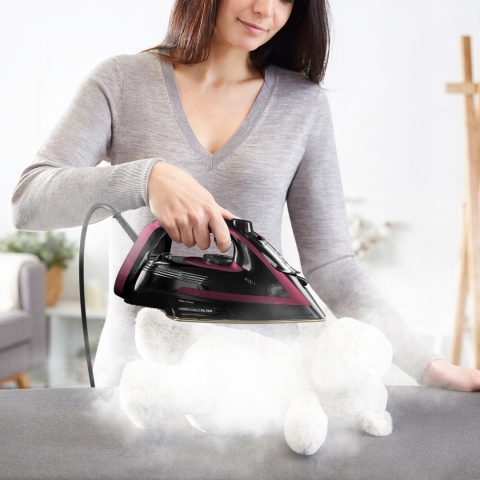 Żelazko parowe TEFAL Puregliss FV8065, 3000W, ceramiczna stopa, Auto-Off