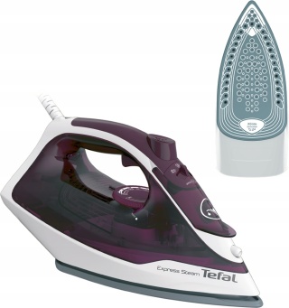 Żelazko parowe Tefal Express Steam 2400W z funkcją Anti-Drip 270ml