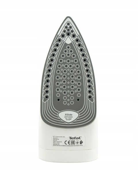 Żelazko parowe Tefal FV2839 2400W z ceramiczną stopą - szybkie prasowanie