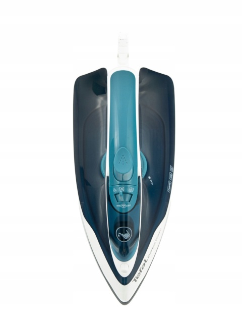Żelazko parowe Tefal FV2839 2400W z ceramiczną stopą - szybkie prasowanie