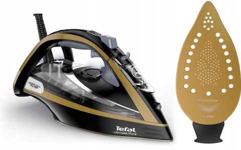 Żelazko parowe Tefal Ultimate PURE FV9865 3000W 250g/min, Anti-Drip