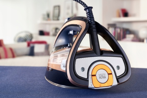 Żelazko parowe Tefal Ultimate PURE FV9865 3000W 250g/min, Anti-Drip