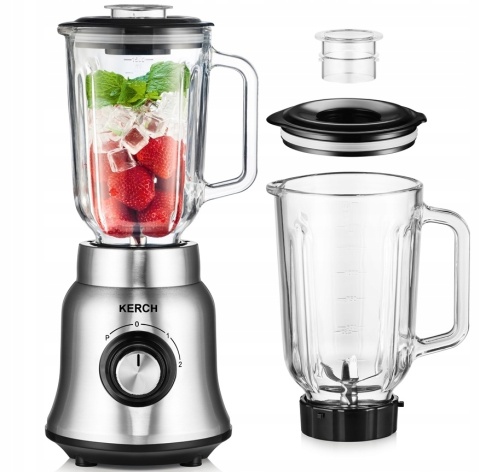 Blender Kerch Roto SB1500 1500W, szklany kielich 1,5L, kruszy lód