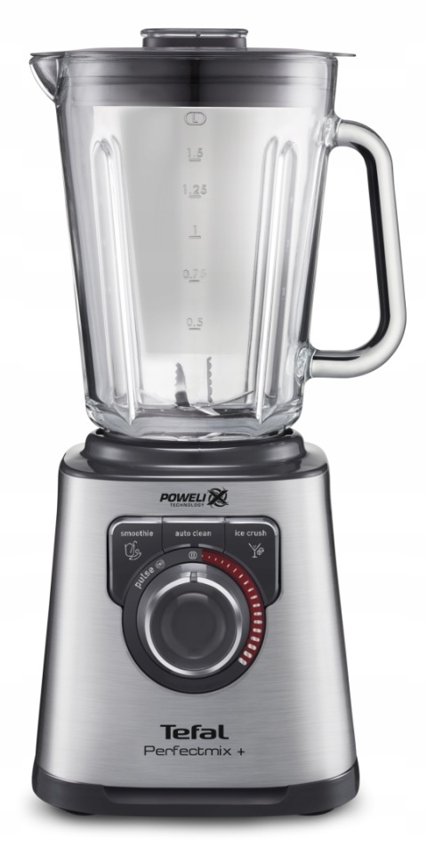 Blender Tefal Perfectmix+ BL811D38 1200W, szkło, 6 ostrzy, 3 programy