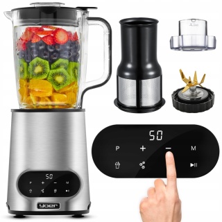 Blender kielichowy 2w1 Yoer Vitalio 2200W z sokowirówką 2,4L