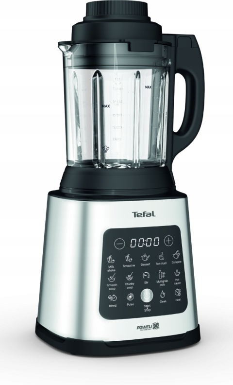 Blender kielichowy TEFAL Perfectmix Cook 1400W, 2L, 10 programów, szkło