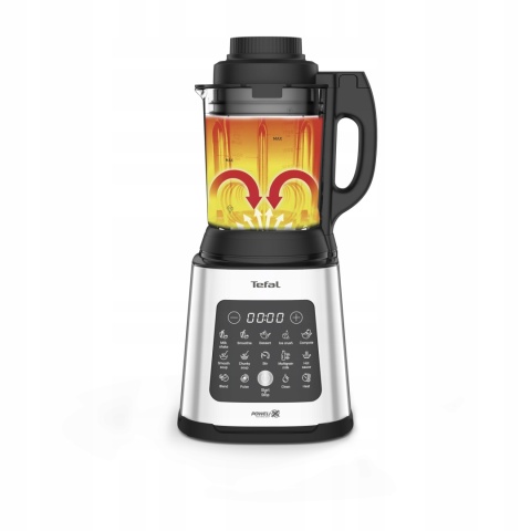 Blender kielichowy TEFAL Perfectmix Cook 1400W, 2L, 10 programów, szkło