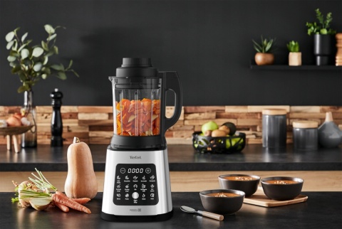 Blender kielichowy TEFAL Perfectmix Cook 1400W, 2L, 10 programów, szkło