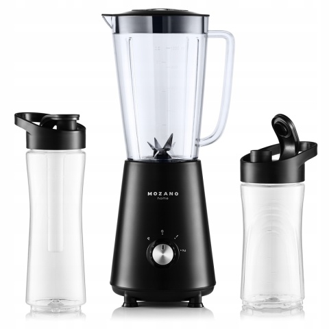 Blender osobisty Mozano Nutri Sport 450W z 2 bidonami Tritan BPA FREE