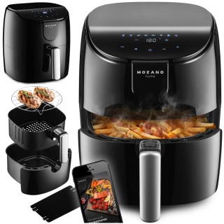 Frytkownica Beztłuszczowa Mozano 1500W, 4L, 8 Programów, Separator