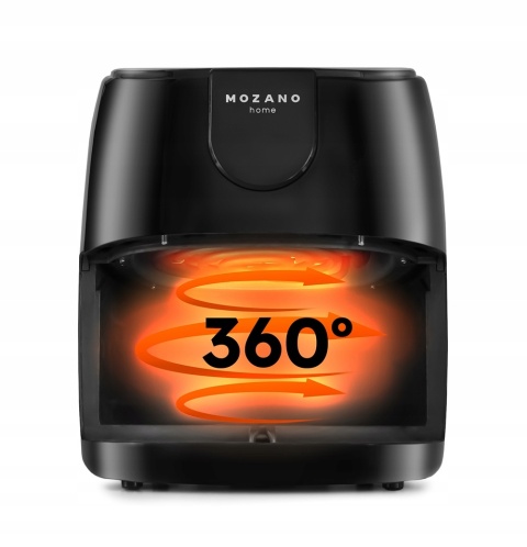Frytkownica Beztłuszczowa Mozano 1500W, 4L, 8 Programów, Separator