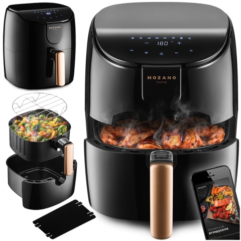 Frytkownica Beztłuszczowa Mozano Active 3.5L, 1500W, 8 Programów