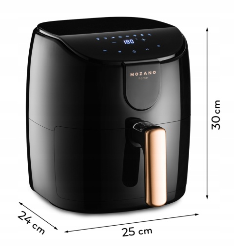 Frytkownica Beztłuszczowa Mozano Active 3.5L, 1500W, 8 Programów
