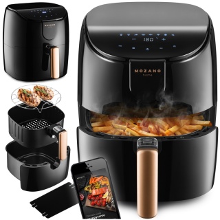 Frytkownica Beztłuszczowa Mozano Active Fryer 1500W, 4L, 8 Programów