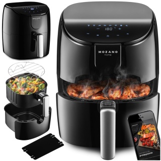 Frytkownica Beztłuszczowa Mozano Active Fryer 4L, 1500W, 8 Programów