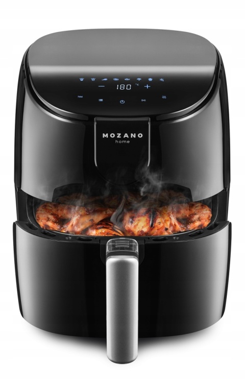 Frytkownica Beztłuszczowa Mozano Active Fryer 4L, 1500W, 8 Programów