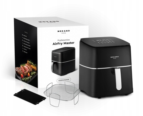 Frytkownica Beztłuszczowa Mozano Air Fry Master 8L 1700W z Panelem Dotykowym