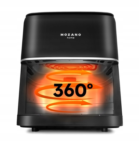 Frytkownica Beztłuszczowa Mozano Air Fry Master 8L 1700W z Panelem Dotykowym