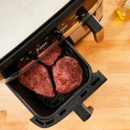 Frytkownica Beztłuszczowa Tefal Dual Easy Fry&Grill 2700W 5,2L 3,1L Hot Air