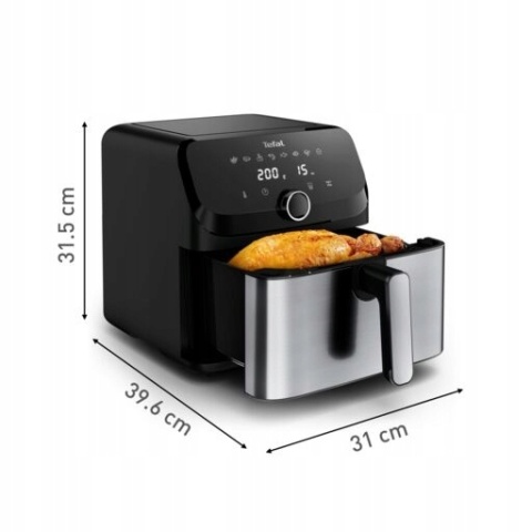 Frytkownica beztłuszczowa Tefal Easy Fry Mega 7,5L 2020W z programami automatycznymi
