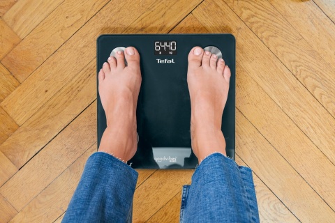 Inteligentna Waga Łazienkowa Tefal Goodvibes Life+, 180kg, Aplikacja Bluetooth
